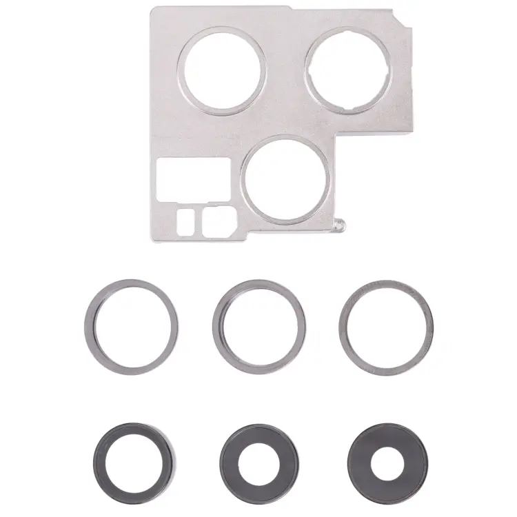 iPhone 13 Pro Kameralinse + Bracket – Grafitt v:9898444