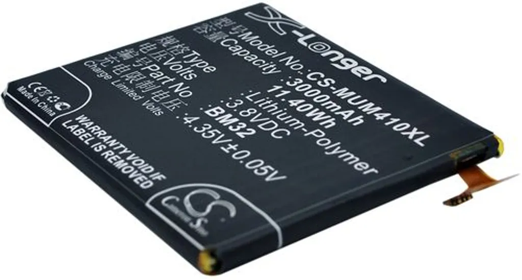 Batteri til Xiaomi Mi4W, 3.8V, 3000 mAh v:4412127