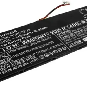 Batteri til Acer Swift 3 SF314-57-340B, 11.25V, 4450 mAh v:8093857
