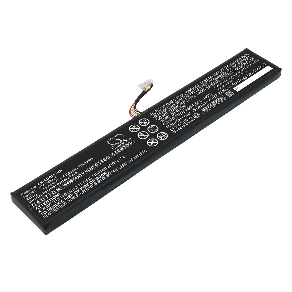 Batteri til RC71L-NH019W, 15.48V, 5150mAh v:7332767