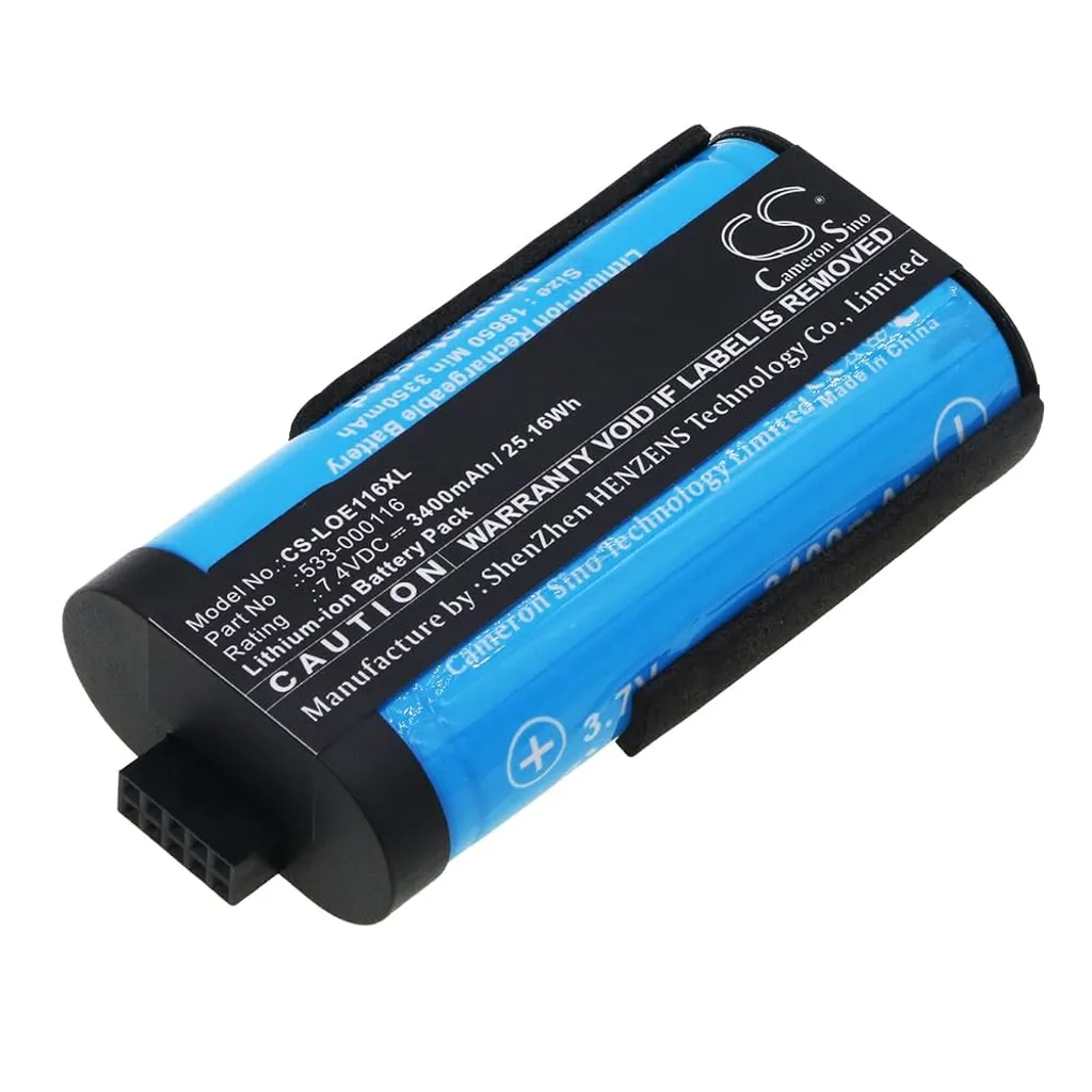 Batteri til 533-000116 for Logitech, 7.4V, 3400 mAh v:3972995