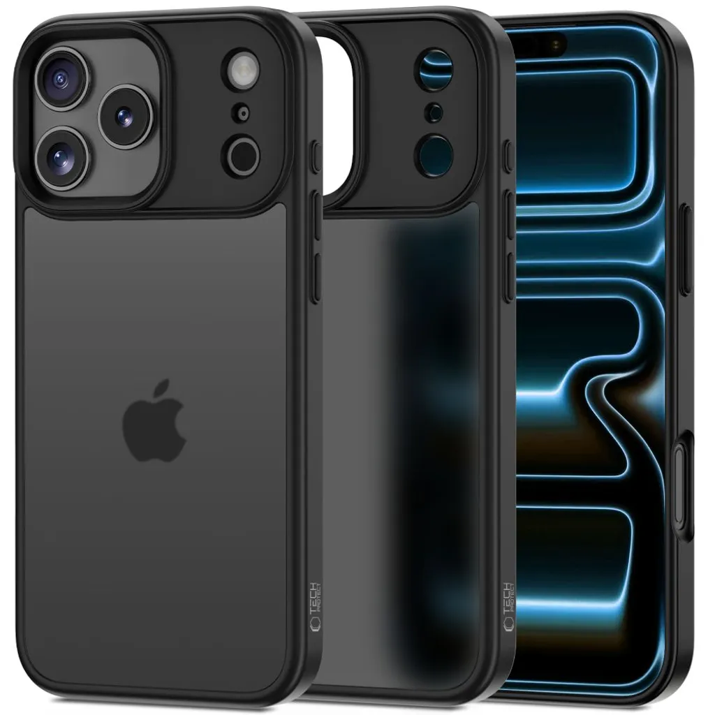 Tech-Protect MagMat Deksel til iPhone 17 Pro Max – Matt Svart v:8603375