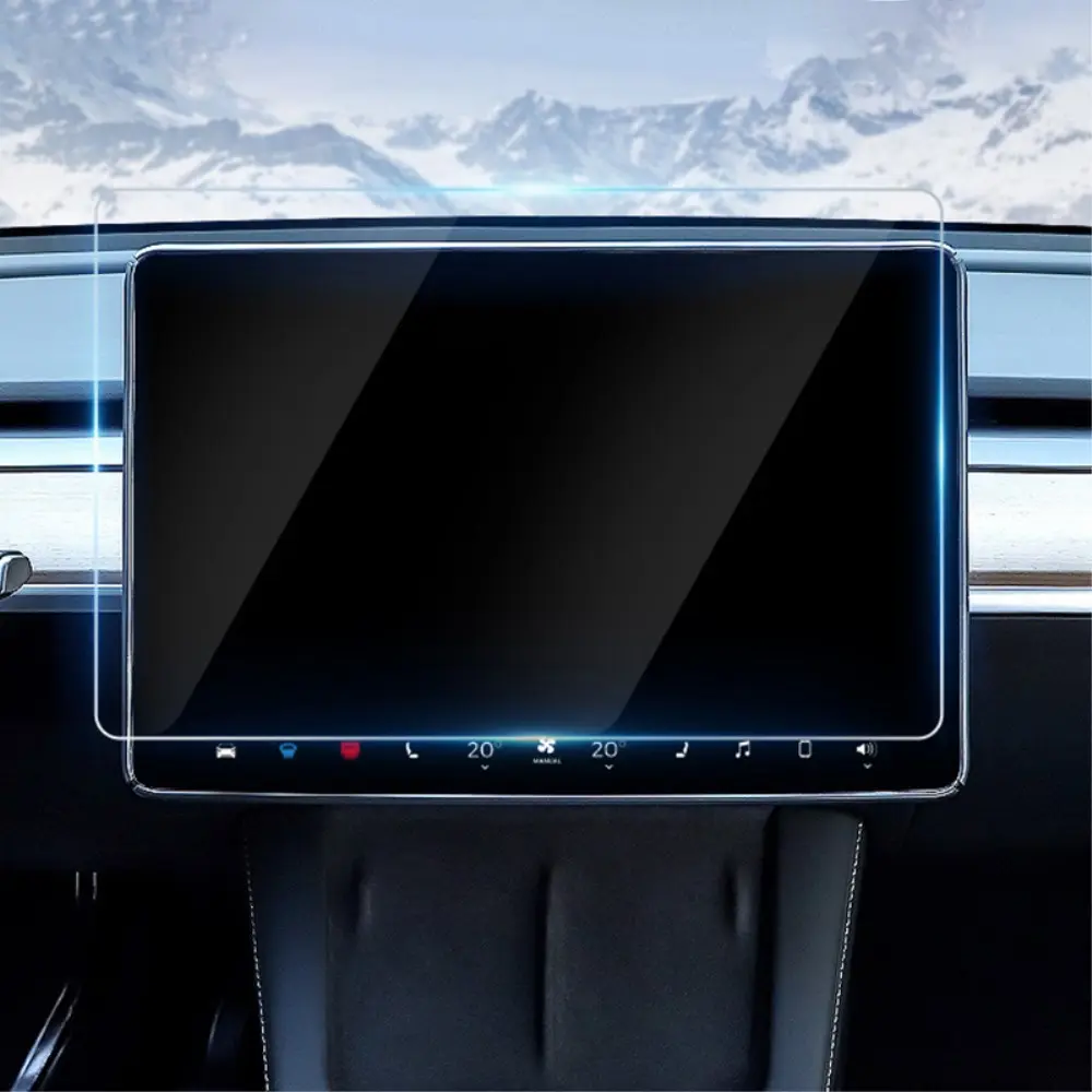Dashboard Navigation Skjermbeskyttelse i Herdet Glass til Tesla Model 3/Y v:1134390