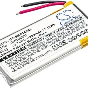 Batteri til Cardo Packtalk Duo, 3.7V, 850 mAh v:9464598