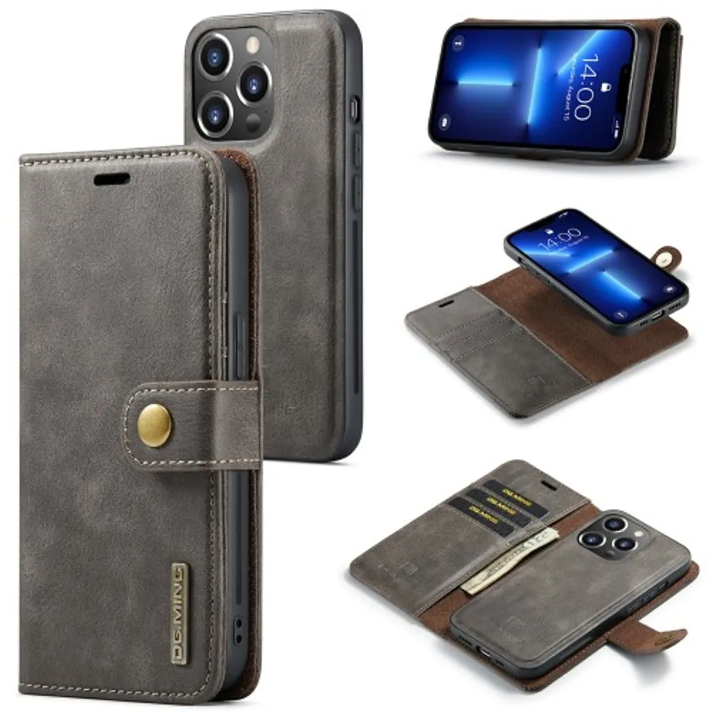 DG.MING iPhone 15 Pro etui – Grå v:1931093