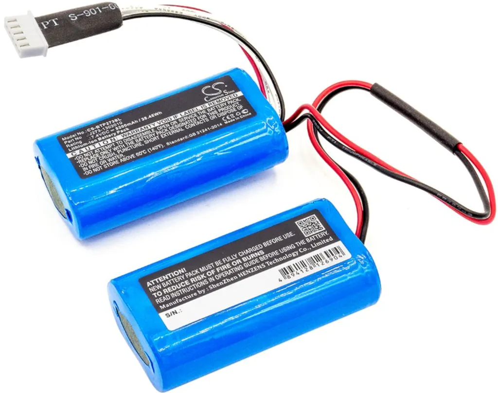 Batteri til J273/ICR18650NH for Beats, 7.4V, 5200 mAh v:2049587