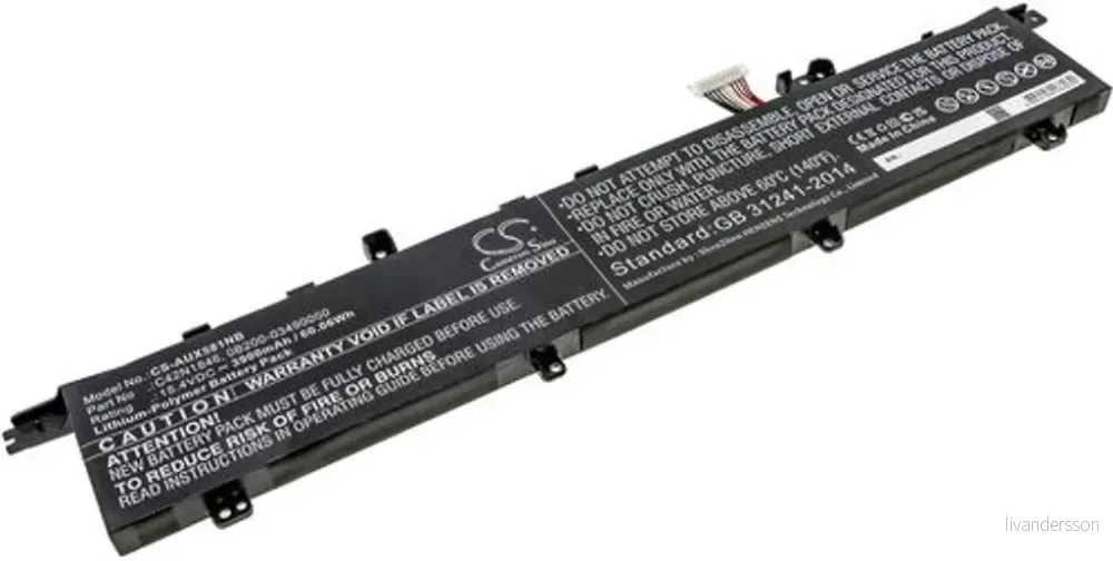 Batteri til Asus Zenbook Pro Duo UX581LV-H2035T, 15.4V, 3900 mAh v:3046059