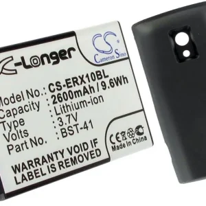 Batteri til Sony Ericsson Xperia X10a, 3.6V (3.7V), 2600 mAh v:5734768