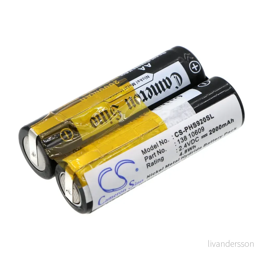 Batteri til Tondeo ECO-X, 2.4V, 2000 mAh v:1266803