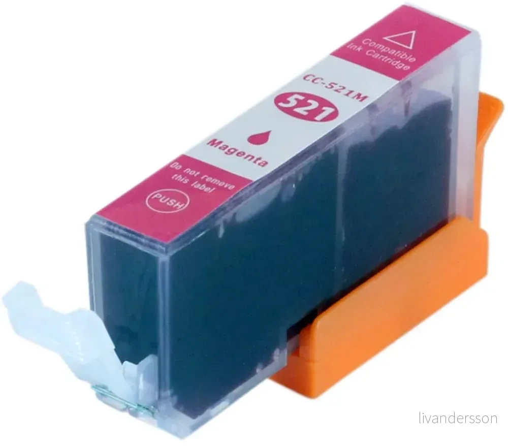 Kompatibel med Canon Pixma MP 640 R blekkpatron, 11.5ml, magenta v:3835031