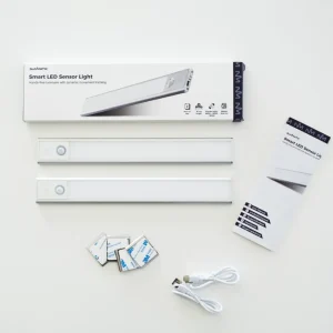 Sunmatic Sensorlampe LED 30cm 2-pakning – for skap og garderober – Bevegelsessensor v:4540932