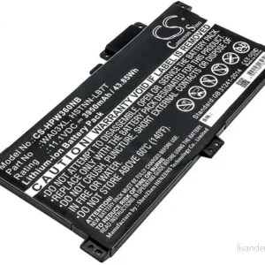 Batteri til 916367-541 for HP, 11.1V, 3950 mAh v:2626785 Batteri til 916367-541 for HP, 11.1V, 3950 mAh v:2626785