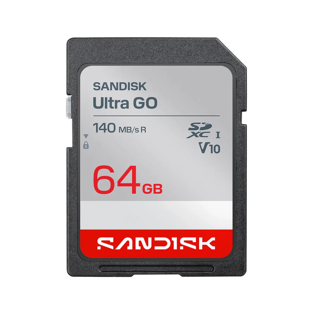 Sandisk Ultra Go SDHC- og SDXC UHS-I-minnekort – 64 GB v:3955895