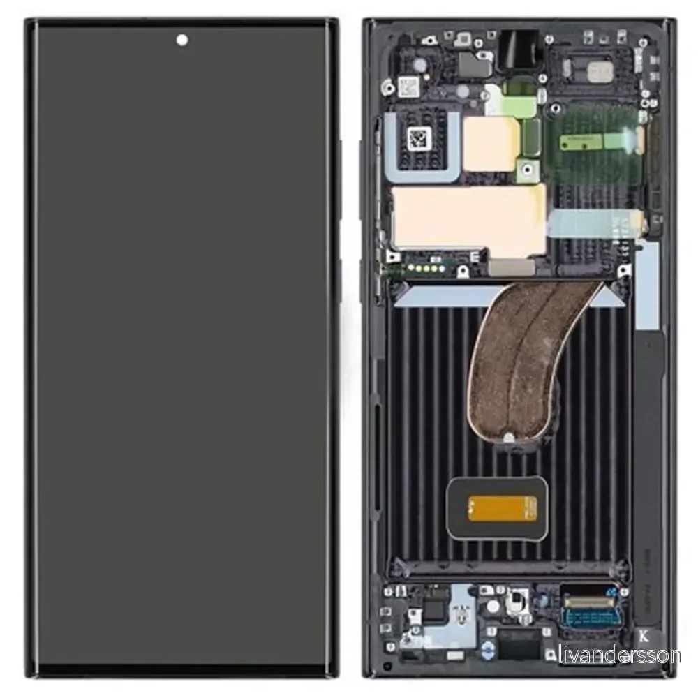 Samsung Galaxy S23 Ultra LCD-skjerm original – fantomsvart v:7973524 Samsung Galaxy S23 Ultra LCD-skjerm original – fantomsvart v:7973524