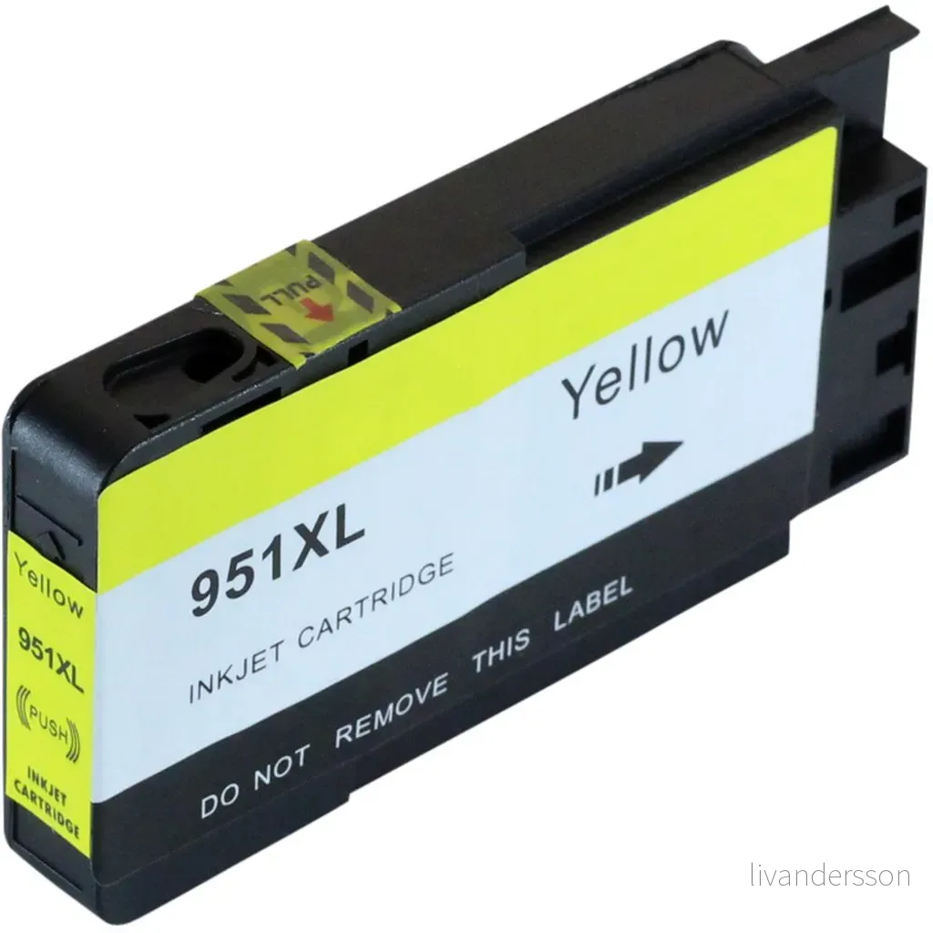 Kompatibel med HP OfficeJet Pro 8100 blekkpatron, 28ml, gul v:5509272