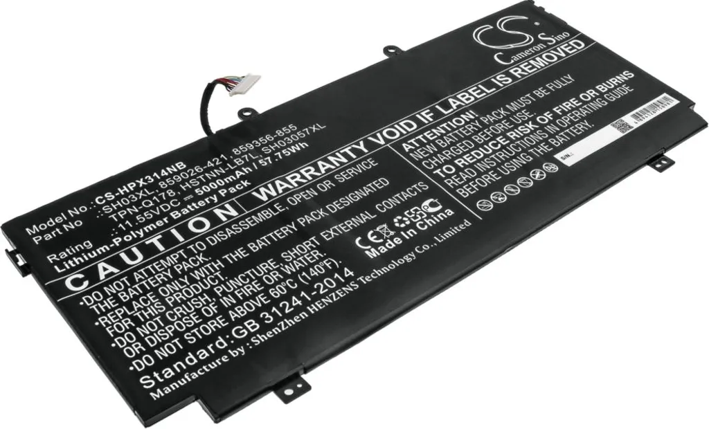 Batteri til Hp Spectre X360 13-AC000NT, 11.55V, 5000 mAh v:7829195