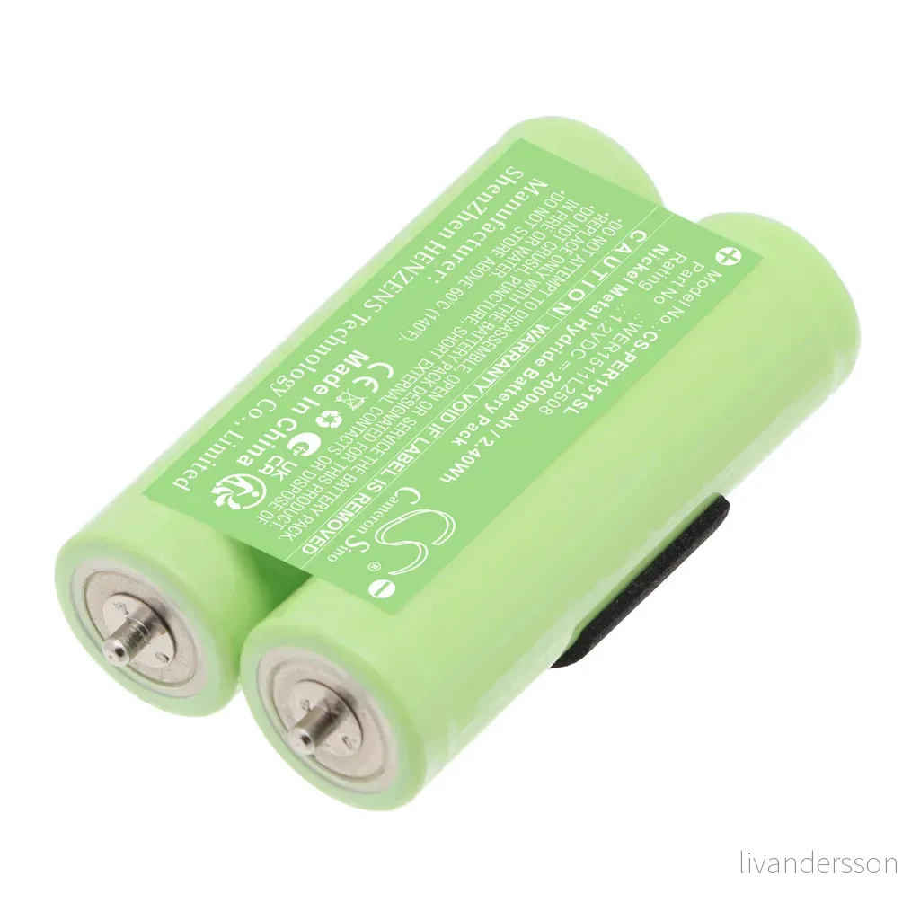 Batteri til ER-149, 1.2V, 2000mAh v:8706684