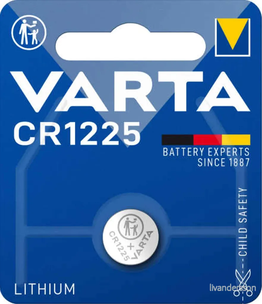 CR1225-1W (Varta), 3.0V v:5242238