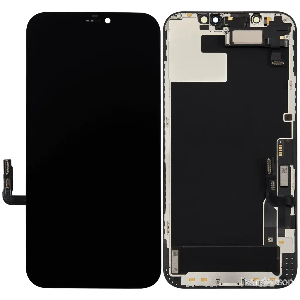 iPhone 12 Komplett OLED-skjerm (Service Pack) v:9624458 iPhone 12 Komplett OLED-skjerm (Service Pack) v:9624458