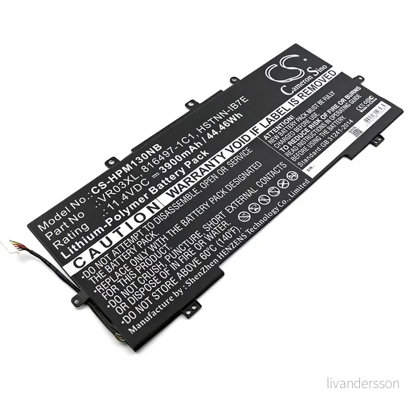 Batteri til HP Envy 13-D084NG, 11,4V, 3900mAh v:6332989