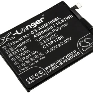 Batteri til 0B200-02870200 for Asus, 3.85V, 4900 mAh v:1060281 Batteri til 0B200-02870200 for Asus, 3.85V, 4900 mAh v:1060281