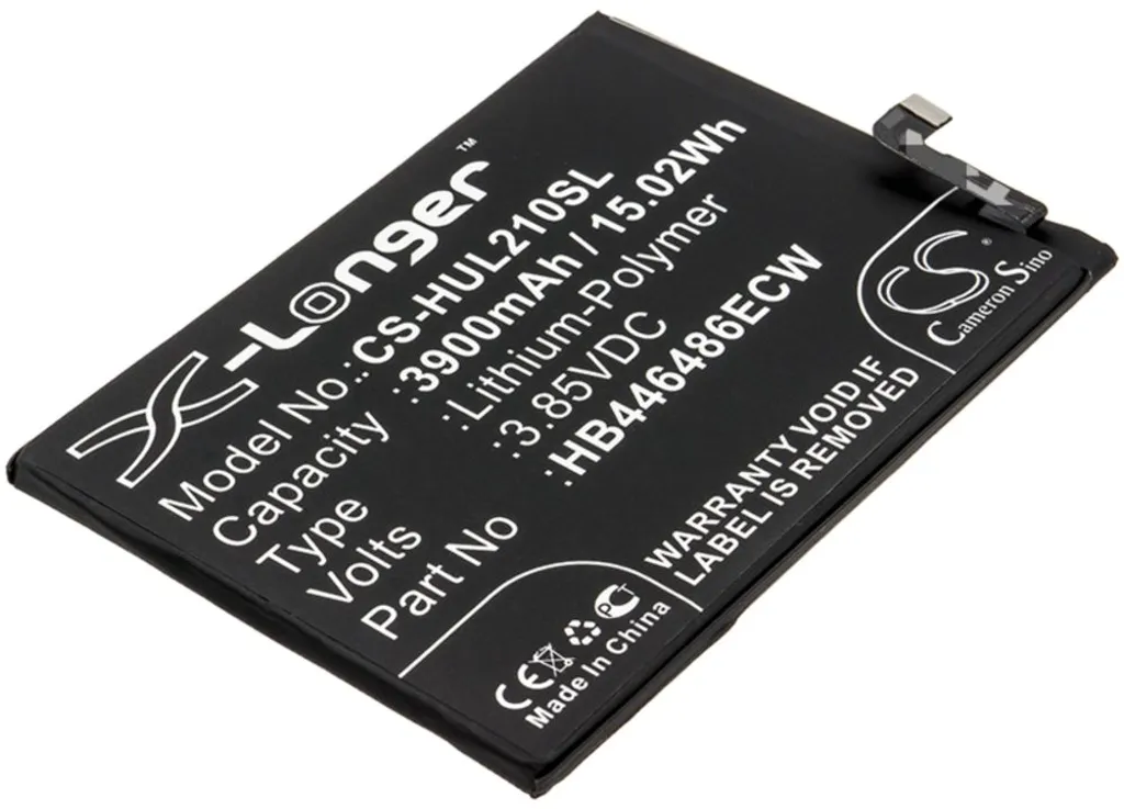 Batteri til HB446486ECW for Huawei, 3.85V, 3900 mAh v:5357100
