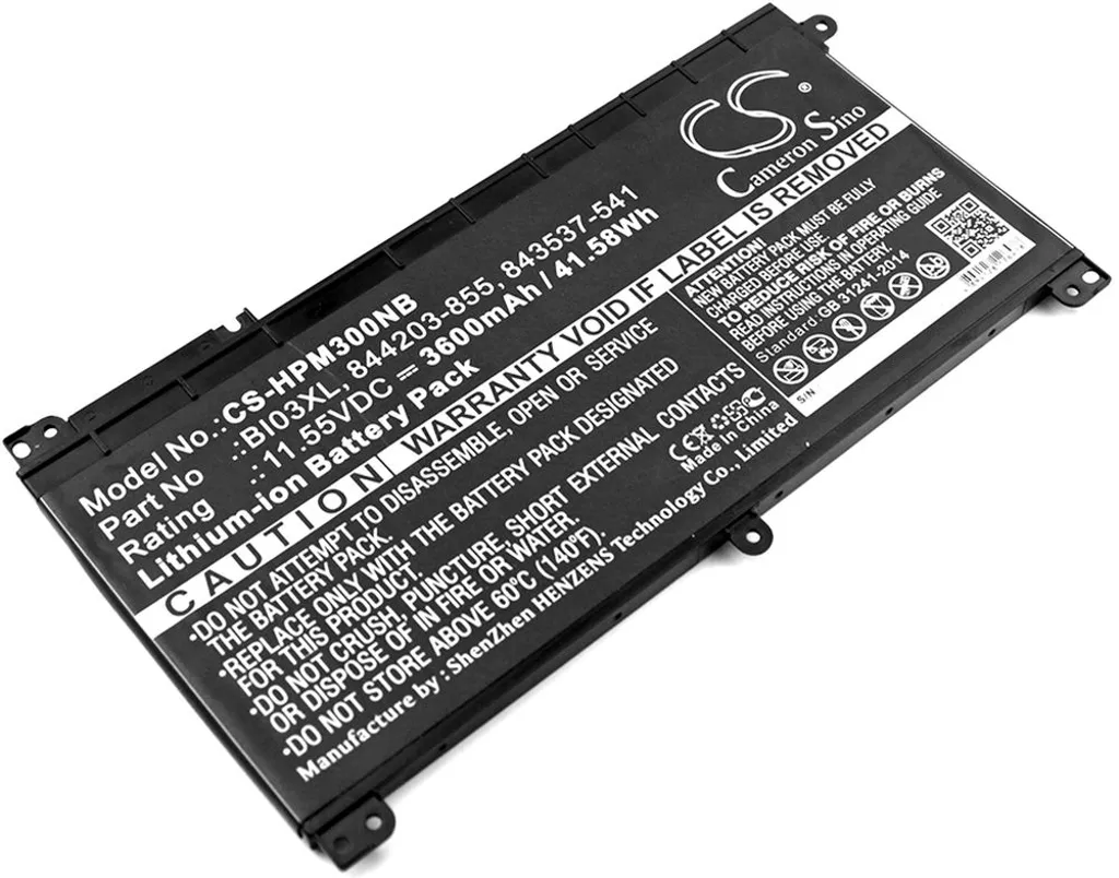 Batteri til Hp Stream 14-cb061nv, 11.55V, 3600 mAh v:2053221