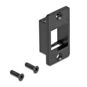 Delock Keystone-holder for kabinett- og panelmontering – svart v:7746845