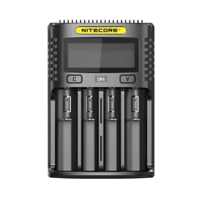 Nitecore UM4 Intelligent USB-C-lader for Li-ion 14500 / 18650 / 21700 (NIMH AA/AAA/C/D) etc. v:6724766