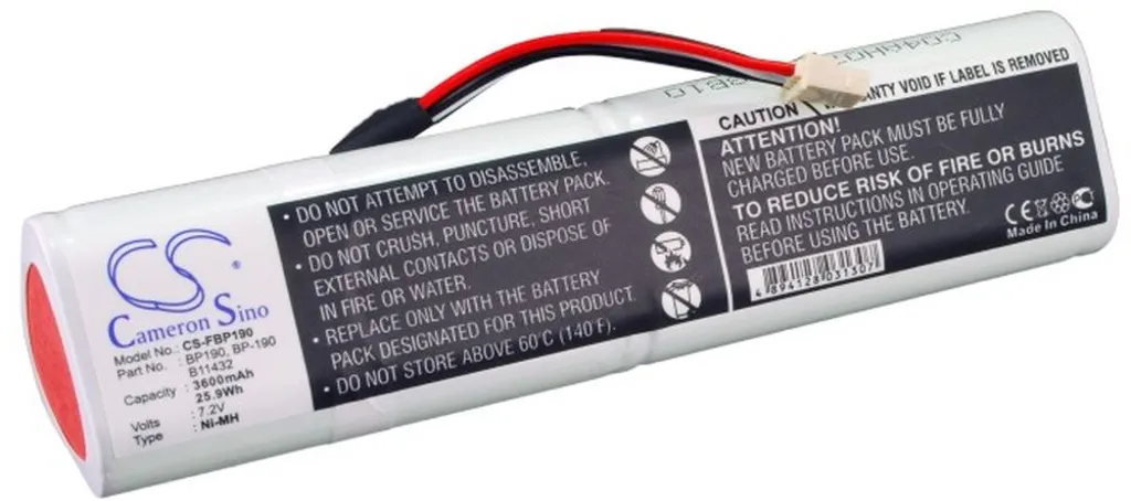 Batteri til Fluke Scopemeter 199C, 7.2V, 3600 mAh v:8435192