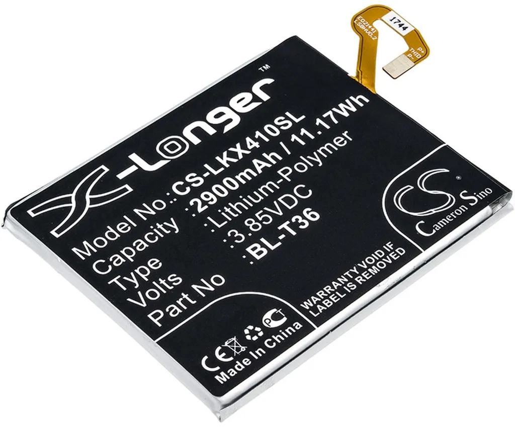 Batteri til LG LMX410FO, 3.85V, 2900 mAh v:4234375