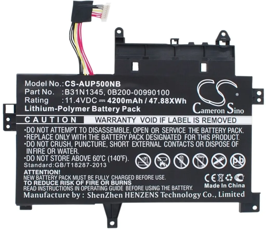 Batteri til Asus Transformer Flip TP500L, 11.4V, 4200 mAh v:4420146