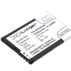 Batteri til BL22 for Nokia, 3.6(3.7V), 1200 mAh v:4698470 Batteri til BL22 for Nokia, 3.6(3.7V), 1200 mAh v:4698470