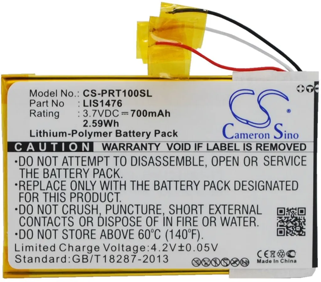 Batteri til LIS1476 for Sony, 3.7V, 700 mAh v:6970948