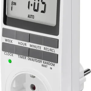 Goobay Digital Timer, 16A – Hvit v:8831055