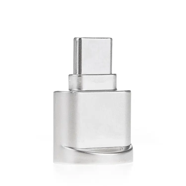 Micro SD Kortleser til USB-C 3.1 Adapter – Sølv v:6368845