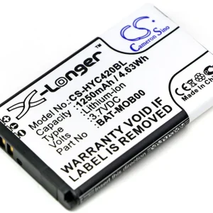 Batteri til 26111710 for Honeywell, 3.7V, 1250 mAh v:2984147 Batteri til 26111710 for Honeywell, 3.7V, 1250 mAh v:2984147