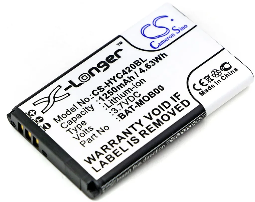 Batteri til 26111710 for Honeywell, 3.7V, 1250 mAh v:2984147