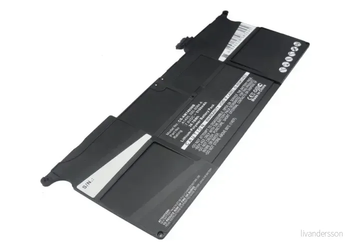 Batteri til Apple Macbook Air 11.6"" MD711ZP/A, 7.6V, 5100 mAh v:8828542