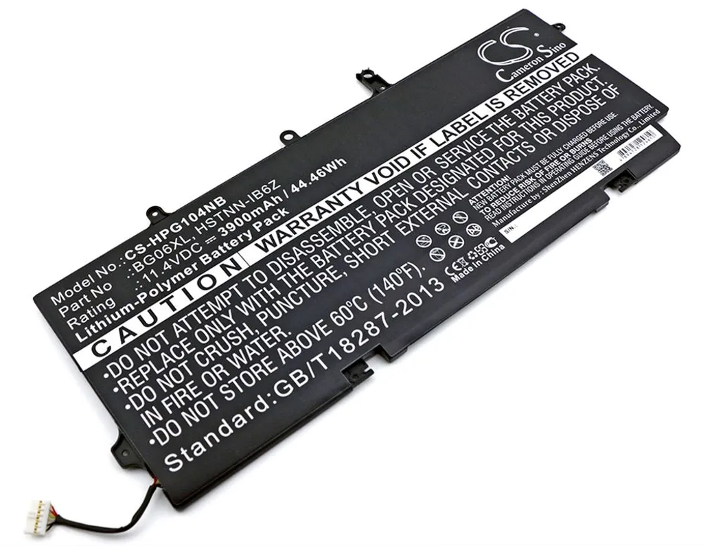 Batteri til Hp EliteBook 1040 G3-V1P90UT, 11.4V, 3900 mAh v:8909317