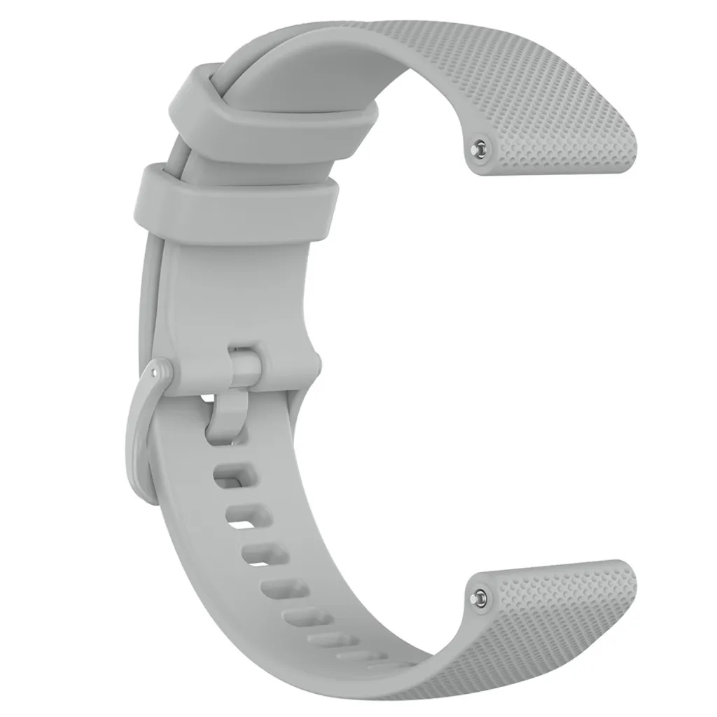 Garmin Vivomove 3S/Vivoactive 4S/GarminActive S Klokkereim – Grå v:4023382