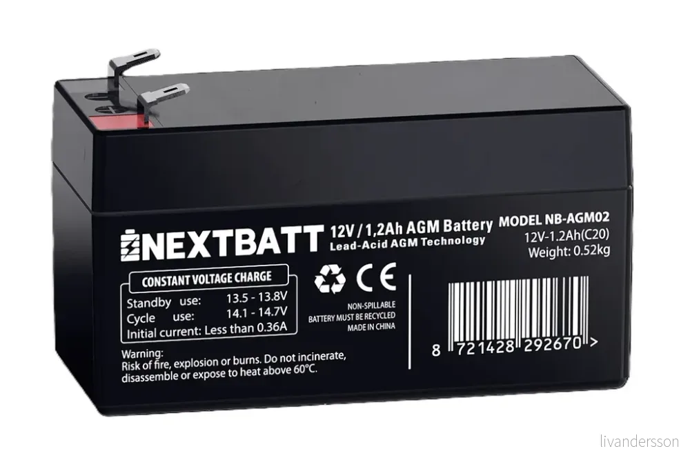 MERCEDES M-Klass (W166) 4-Matic 350 Bensin (2011-2015), 12V, 1,2Ah v:8191351