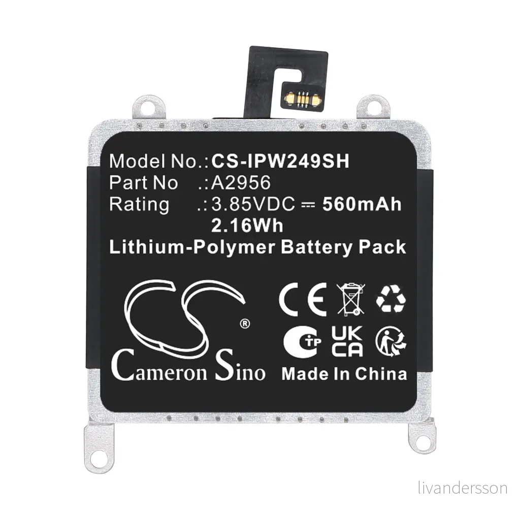 Batteri til Watch Ultra 2, 3.85V, 560mAh v:3205175