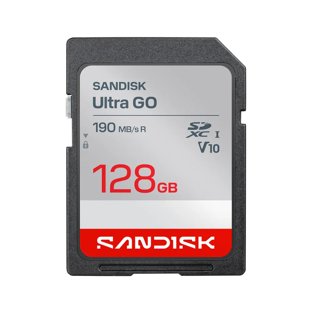 SanDisk Ultra GO SDHC- og SDXC UHS-I-minnekort – 128 GB v:5037569