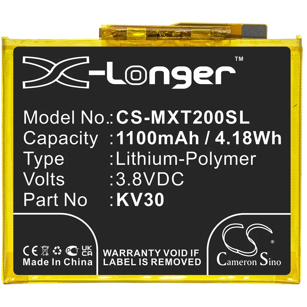 Batteri til KV30 for Motorola, 3.8V, 1100 mAh v:8235437 Batteri til KV30 for Motorola, 3.8V, 1100 mAh v:8235437