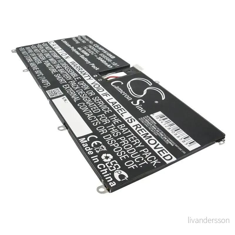 Batteri til Hp Envy Spectre XT 13-2311ep, 14.8V, 3040 mAh v:7773095