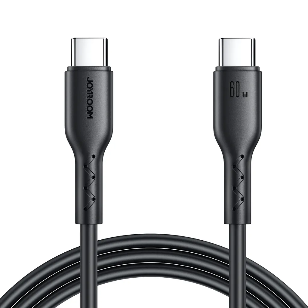 Joyroom USB-C til USB-C-kabel hurtiglading 60W, 1m – svart v:6275922