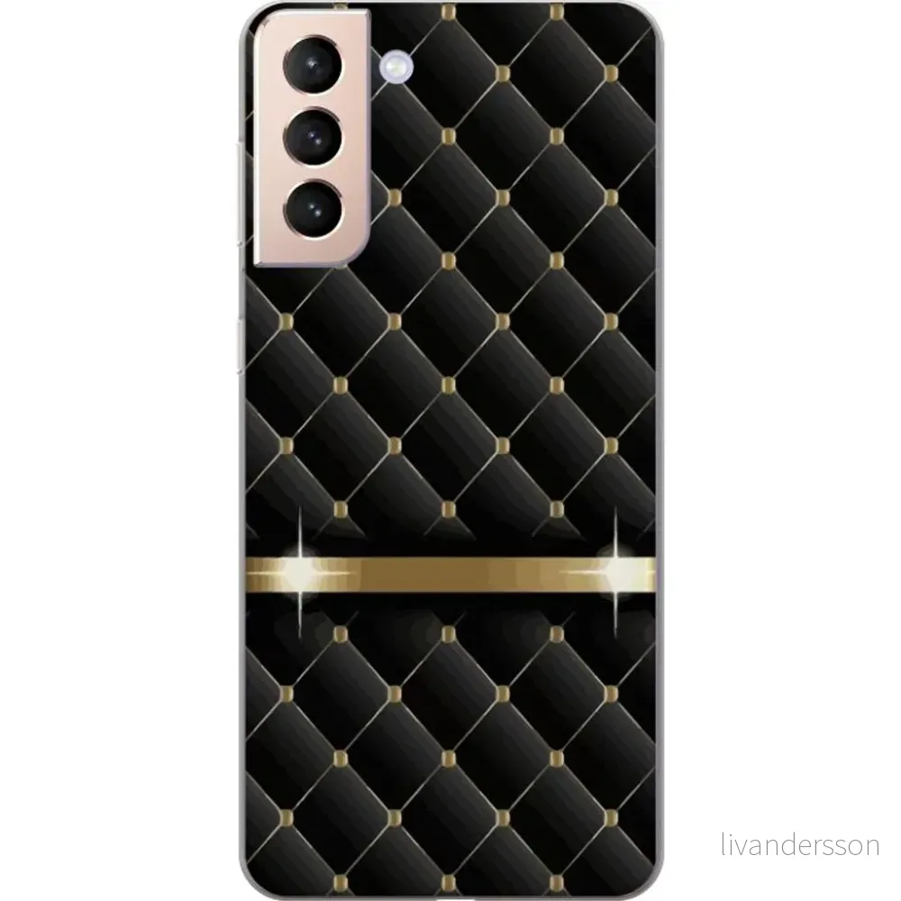Samsung Galaxy S21 Gjennomsiktig Telefondeksel Lyxigt v:7523107