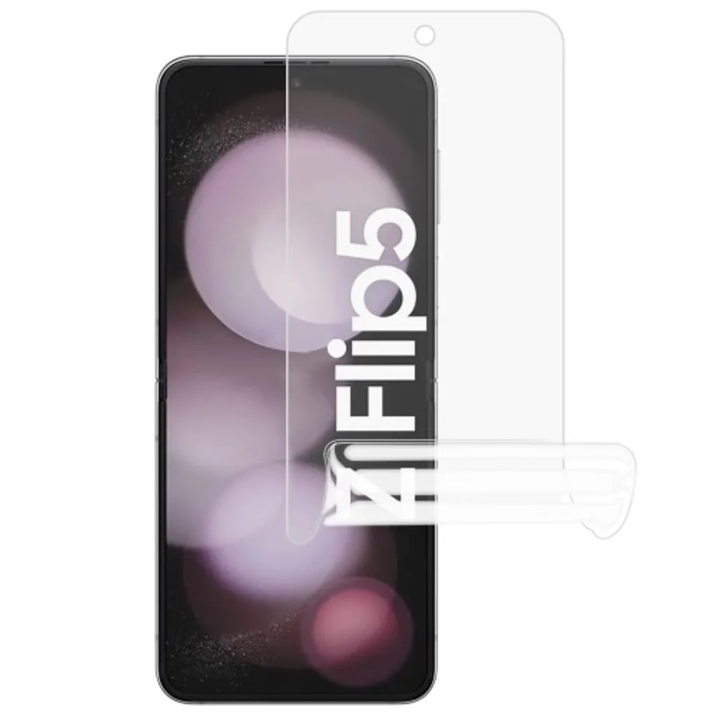 Indre Samsung Galaxy Z Flip5 5G skjermbeskytter – Gjennomsiktig v:3243599