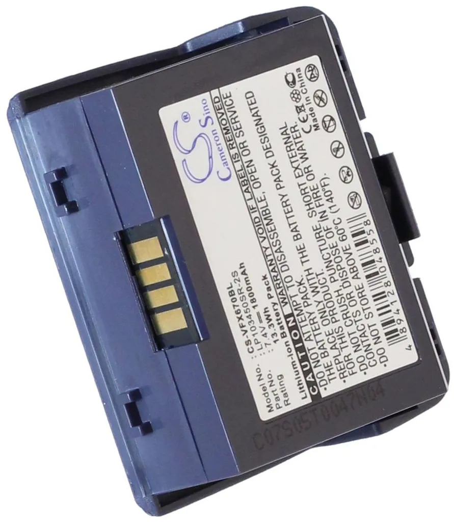 Batteri til LP103450SR-2S for VeriFone, 7.4V, 1800 mAh v:3103907
